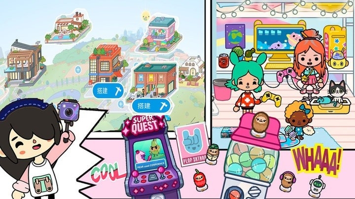 托卡世界夏威夷小镇（Toca World）