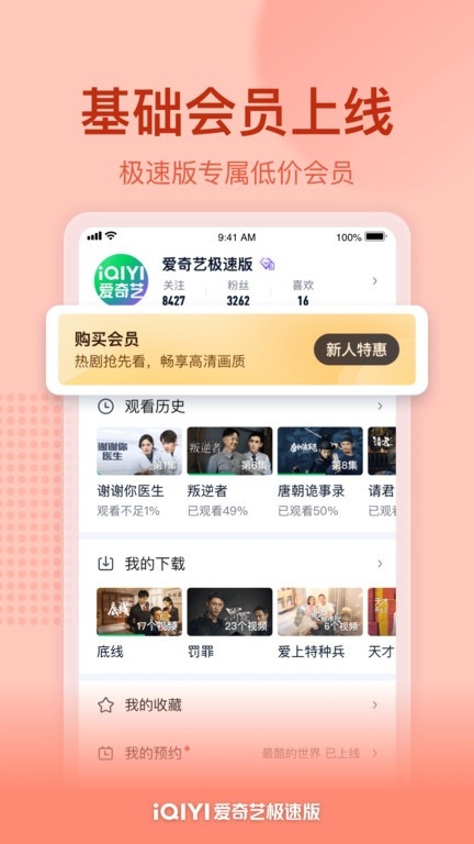 爱奇艺极速版